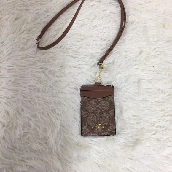 Coach Lanyard Badge Credit Card Holders - Picture 3 of 4